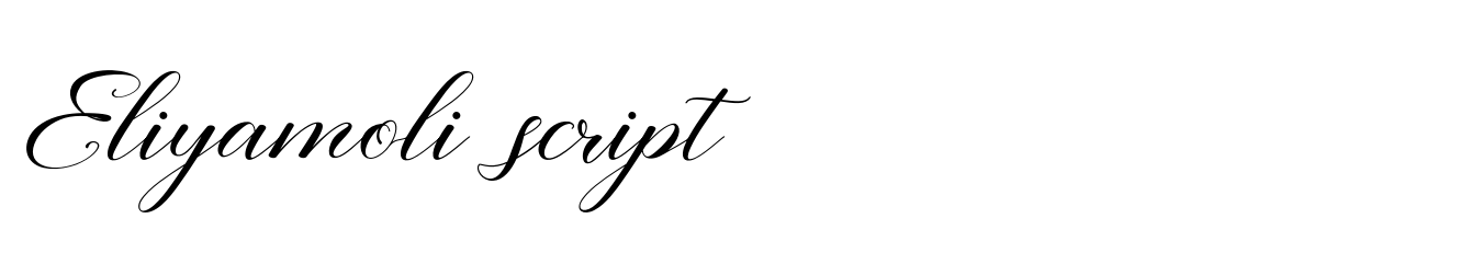 Eliyamoli script